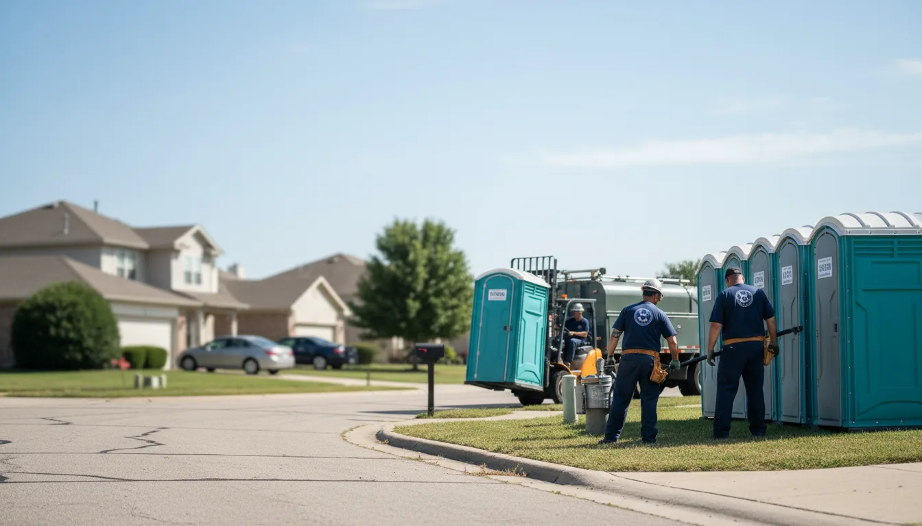 Porta Potty Rental in Charleston, AR near me